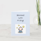 Herzlichen Glückwunsch an den Kindermädchen, Karte (Vorderseite)