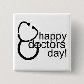 Herzlichen Glückwunsch an die Ärzte! Button (Vorderseite)