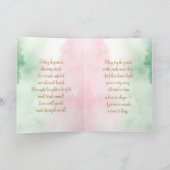 Herzlichen Glückwunsch an die Braut und an den Brä Karte (Innenseite)