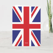 Herzlichen Glückwunsch an die britische Staatsbürg Karte (Rückseite)