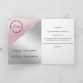 Herzlichen Glückwunsch an die Freunde zum 10. Hoch Karte (Innenseite)