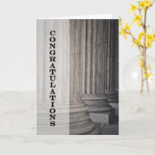 Herzlichen Glückwunsch an die Jurastube Geschlosse Karte (Gelbe Blume)