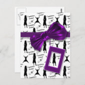 Herzlichen Glückwunsch an die Studentenkarten für Postkarte (Vorne/Hinten)