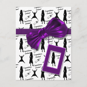 Herzlichen Glückwunsch an die Studentenkarten für  Postkarte