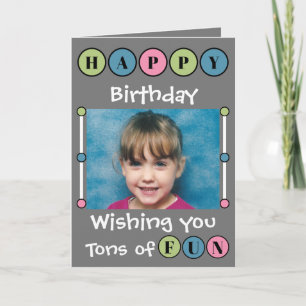 Herzlichen Glückwunsch an die tollen Graukinder Fo Karte