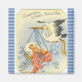 Herzlichen Glückwunsch an Junge Mutter und Vater K Magnet (Vorne)