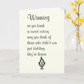 Herzlichen Glückwunsch an sein Gedicht Karte (Gelbe Blume)