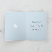 Herzlichen Glückwunsch an Shine Bright Card Karte (Innenseite)