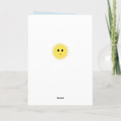 Herzlichen Glückwunsch an Shine Bright Card Karte (Rückseite)