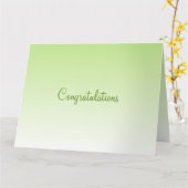 Herzlichen Glückwunsch an Sie beide Karte (Gelbe Blume)