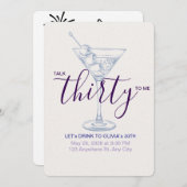 Herzlichen Glückwunsch an Sie: Toast-Themed Geburt Einladung (Vorne/Hinten)