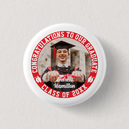 Herzlichen Glückwunsch an unser Graduate Abschluss Button