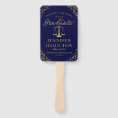 Herzlichen Glückwunsch an unsere Jurastube Hand F Fächer (Vorderseite)