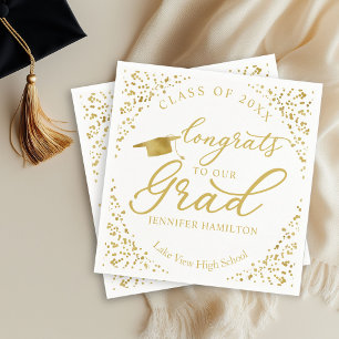 Herzlichen Glückwunsch an unseren Absolventen Gold Serviette