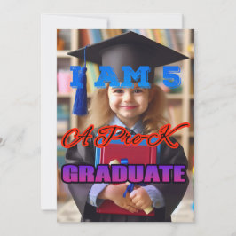 "Herzlichen Glückwunsch an unseren Pre-K Graduate! Einladung