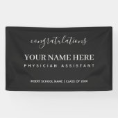 Herzlichen Glückwunsch Ärztlicher Assistent PA-Abs Banner (Horizontal)