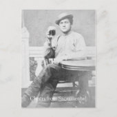 Herzlichen Glückwunsch aus Sacramento, CA! (2) Postkarte (Vorderseite)