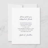 Herzlichen Glückwunsch aus unserem neuen Zuhause M Ankündigung (Rückseite)