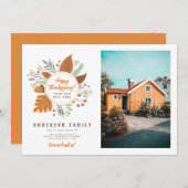 Herzlichen Glückwunsch aus unserem neuen Zuhause M Einladung (Vorne/Hinten)