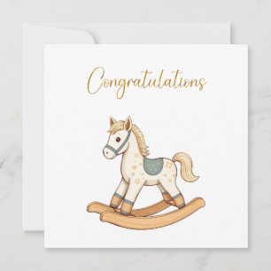 Herzlichen Glückwunsch Baby Card Karte
