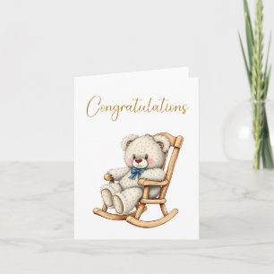 Herzlichen Glückwunsch Baby Card Karte