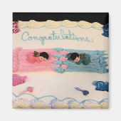 Herzlichen Glückwunsch Baby! Magnet (Vorne)