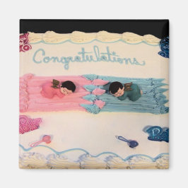 Herzlichen Glückwunsch Baby! Magnet