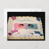 Herzlichen Glückwunsch Baby! Postkarte (Vorne/Hinten)