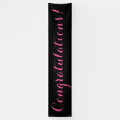 Herzlichen Glückwunsch! Banner (Vertikal)