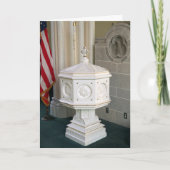 Herzlichen Glückwunsch Baptismus Karte (Vorderseite)