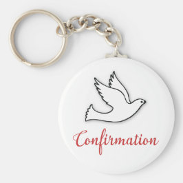 Herzlichen Glückwunsch Bejahung Taube mit Gold, Ro Schlüsselanhänger