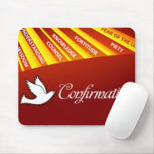 Herzlichen Glückwunsch Bejahung Taube mit Gold und Mousepad (Mit Mouse)