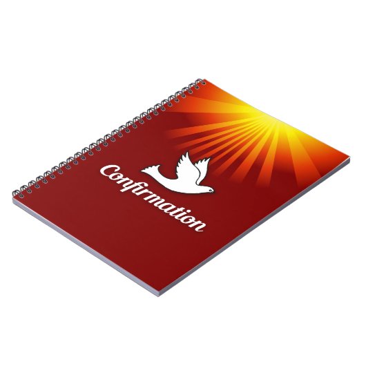 Herzlichen Glückwunsch Bestätigung Dove mit Gold/R Notizblock (Linke Seite)