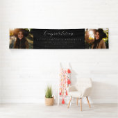 Herzlichen Glückwunsch bis zum Abschluss zwei Foto Banner (Insitu)