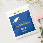 Herzlichen Glückwunsch Blue White & Gold Abschluss Geschenktütchen (Versiegelt)