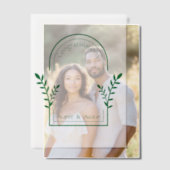 Herzlichen Glückwunsch Braut und Bräuche Pergament Einladungen (Versatz (Ehepaar))