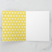 Herzlichen Glückwunsch Card Vain Gorilla Design. Karte (Innenseite)