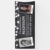 Herzlichen Glückwunsch Chalk String Lights Grad 2  Banner (Vertikal)