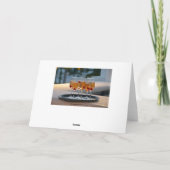 Herzlichen Glückwunsch Champagne an Newcastle Weds Karte (Rückseite)