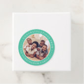 Herzlichen Glückwunsch Classic Simple Family Foto Geschenkanhänger (Beispiel)