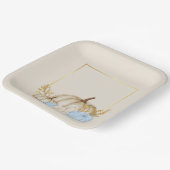 Herzlichen Glückwunsch dank Papierplatte Pappteller (Gewinkelt)