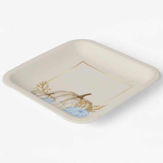 Herzlichen Glückwunsch dank Papierplatte Pappteller (Gewinkelt)