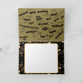 Herzlichen Glückwunsch! Dankeskarte (Innenseite)