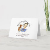 Herzlichen Glückwunsch, dass Sie alleine gehen... Karte (Rückseite)