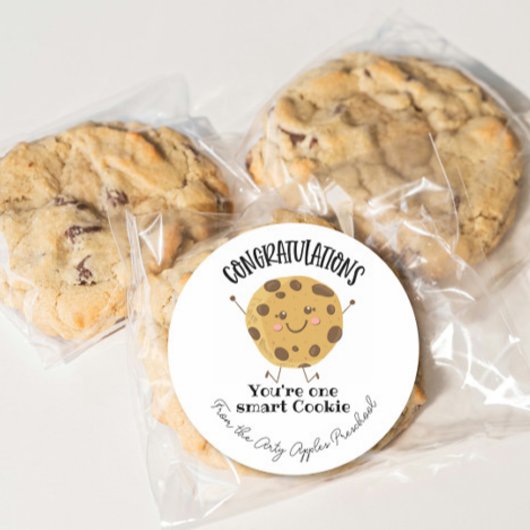 Herzlichen Glückwunsch, dass Sie ein intelligenter Runder Aufkleber