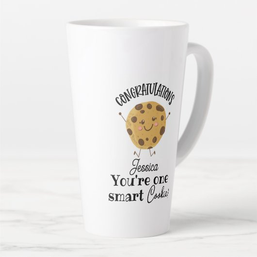Herzlichen Glückwunsch, dass Sie eine Smart-Cookie Milchtasse (Rechte Ecke)