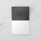 Herzlichen Glückwunsch, dass Sie es Abschluss geta Karte (Innenseite)