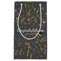 Herzlichen Glückwunsch, dass Sie es Abschluss geta