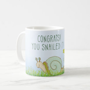 Herzlichen Glückwunsch, dass Sie es geschnitten ha Kaffeetasse