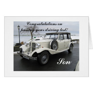 Herzlichen Glückwunsch, dass Sie Ihre Fahrprüfung 